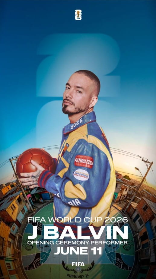 J Balvin Opens the FIFA World Cup 2026 in Mexico City Wearing